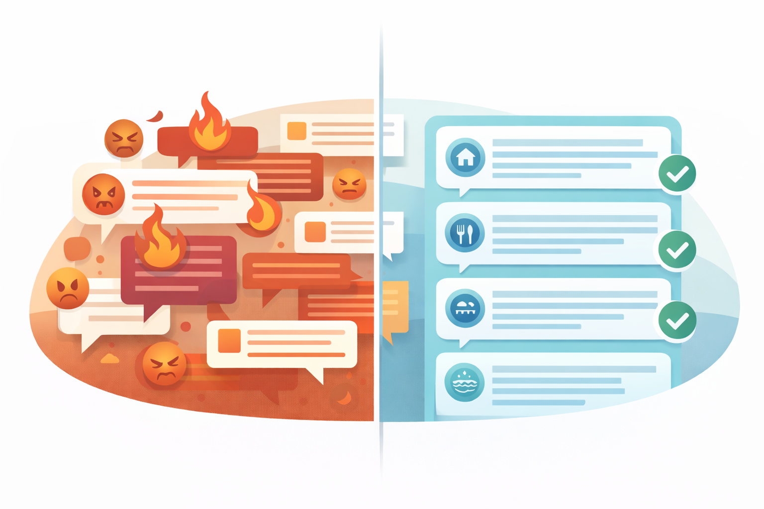 Resident community engagement platform replacing social media chaos